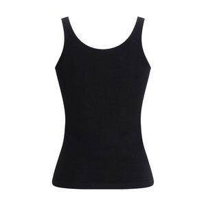 Wolford Black Cotton Top