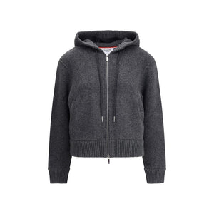 Thom Browne Gray Wool Sweatshirt