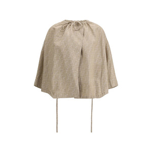 Fendi Beige Cotton Cloacks
