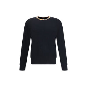 Burberry Black Wool Sweatshirt