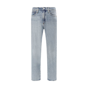 Agolde Light Blue Cotton Skinny Jeans