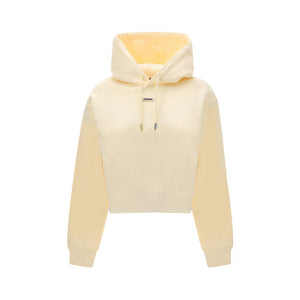 Jacquemus Cream Cotton Sweatshirt