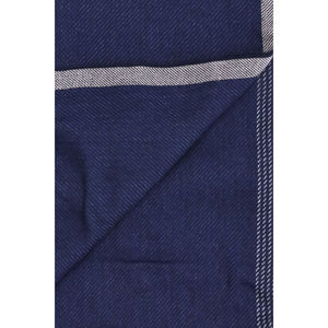 Brunello Cucinelli Blue Cashmere Scarf