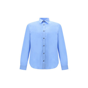 Prada Light Blue Cotton Dress Shirt