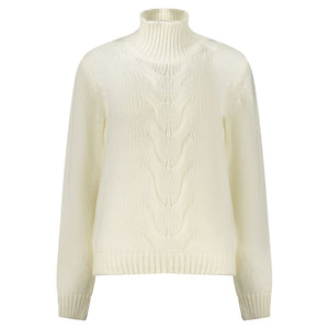 K-WAY White Wool Sweater