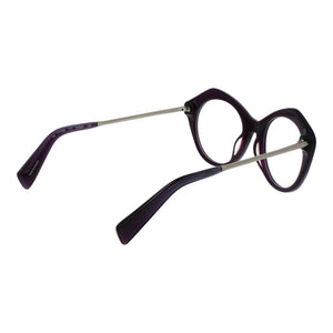 Yohji Yamamoto Purple Metal & Plastic Glasses (Frames)