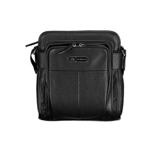 La Martina Nero Poliuretano Uomo Shoulder Bag
