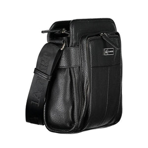 La Martina Nero Poliuretano Uomo Shoulder Bag
