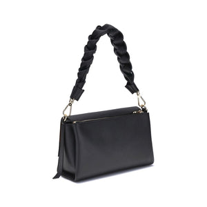 Coccinelle Black Calf Leather Bos Taurus Shoulder Bag