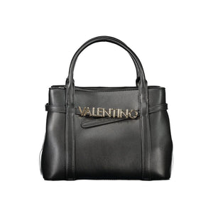 Mario Valentino Black Polyethylene Women Handbag