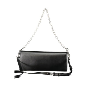 Mario Valentino Black Polyethylene Women Handbag