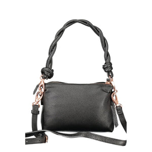 Mario Valentino Black Polyethylene Women Handbag