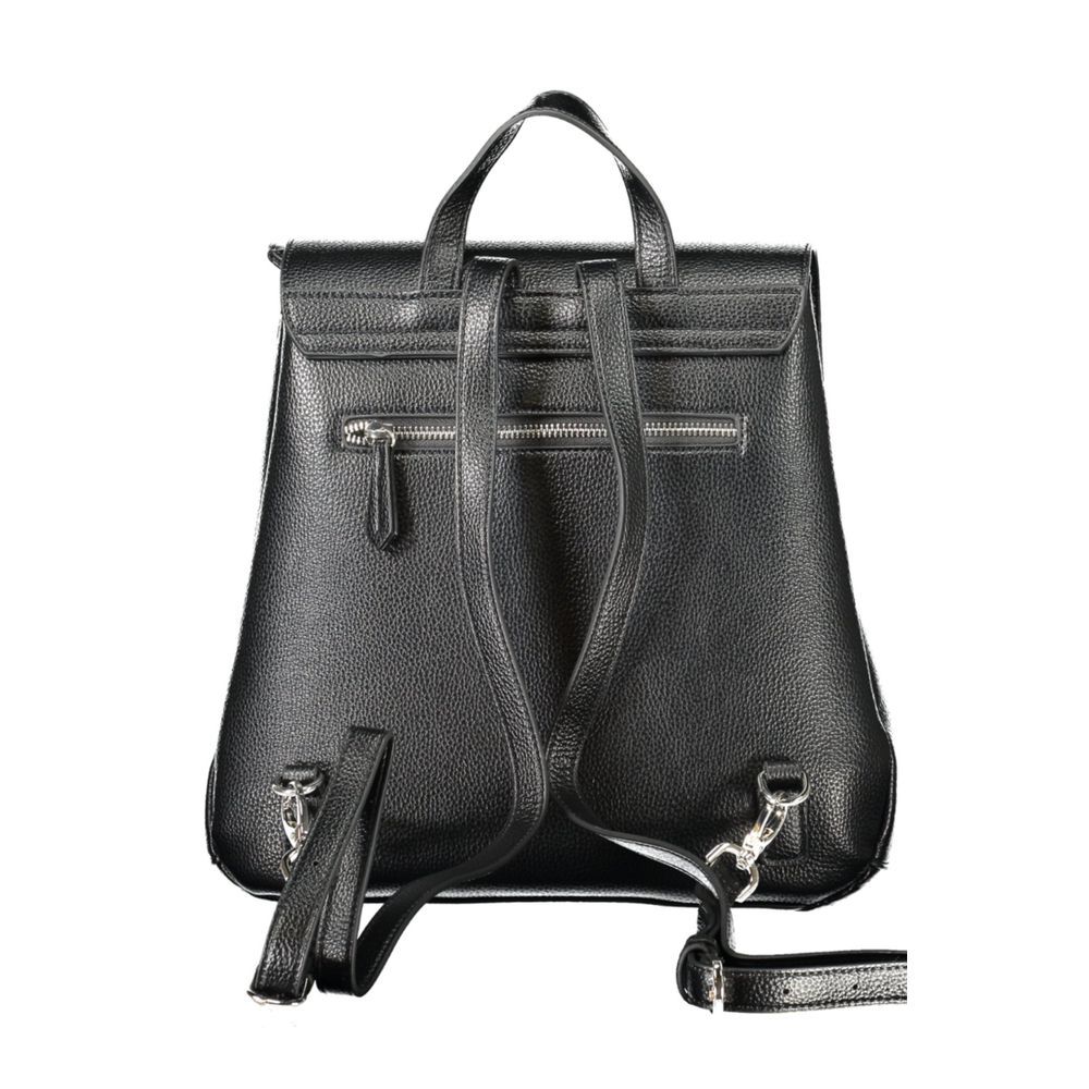 Mario Valentino Black Polyethylene Women Backpack