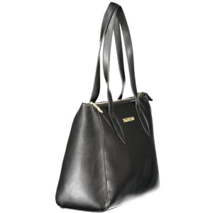 Mario Valentino Black Polyethylene Women Handbag