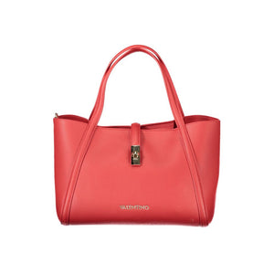Mario Valentino Red Polyethylene Handbag