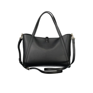 Mario Valentino Black Polyethylene Women Handbag