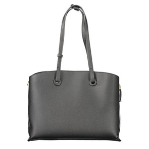 Mario Valentino Black Polyethylene Women Handbag