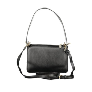 Mario Valentino Black Polyethylene Women Handbag