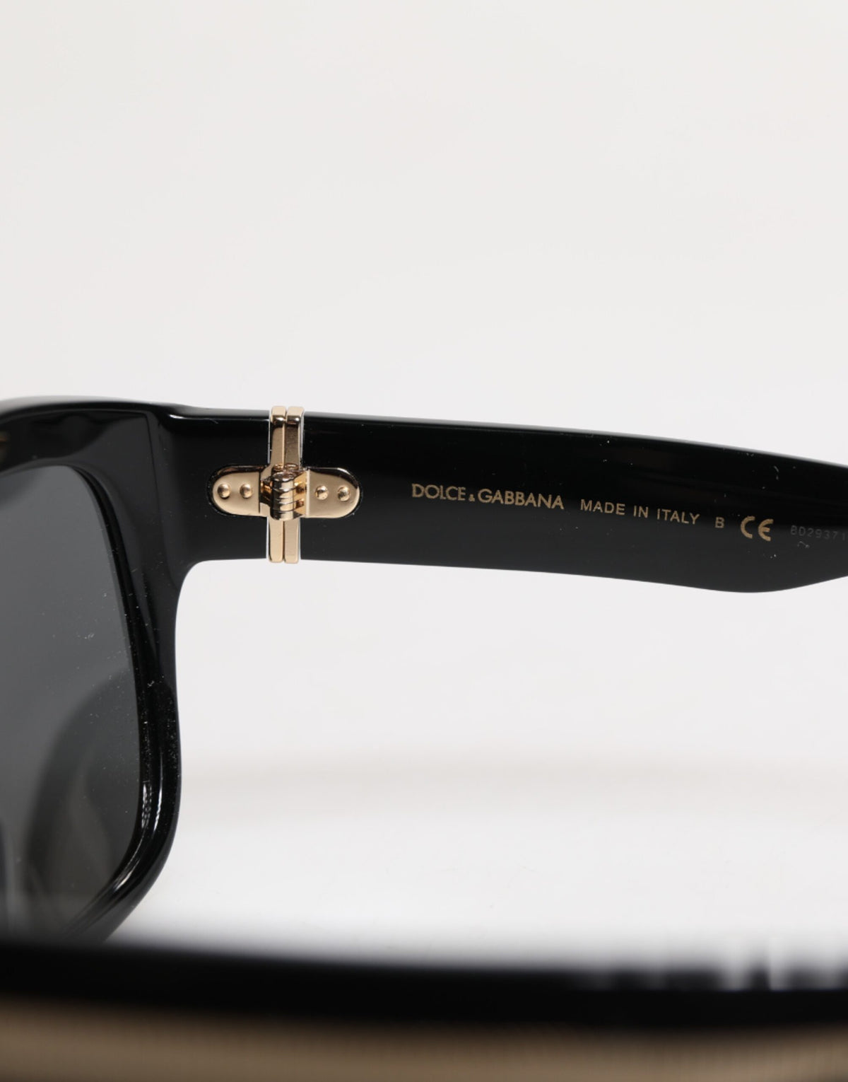 Dolce & Gabbana Black Square Acetate Frame DG4398-F Eyewear Sunglasses