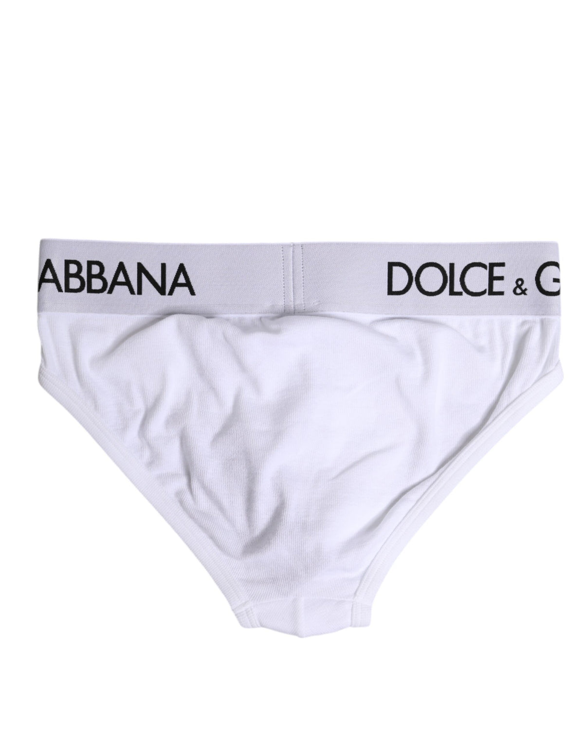 Dolce & Gabbana White Cotton Stretch Regular Brief Underwear