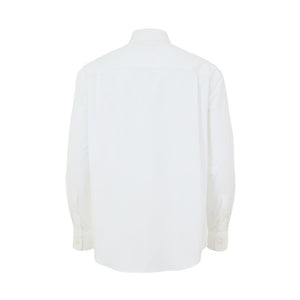Gucci White Cotton Dress Shirt