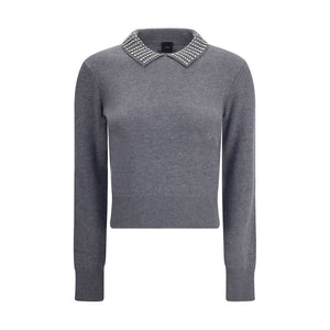 PINKO Gray Nylon Sweatshirt