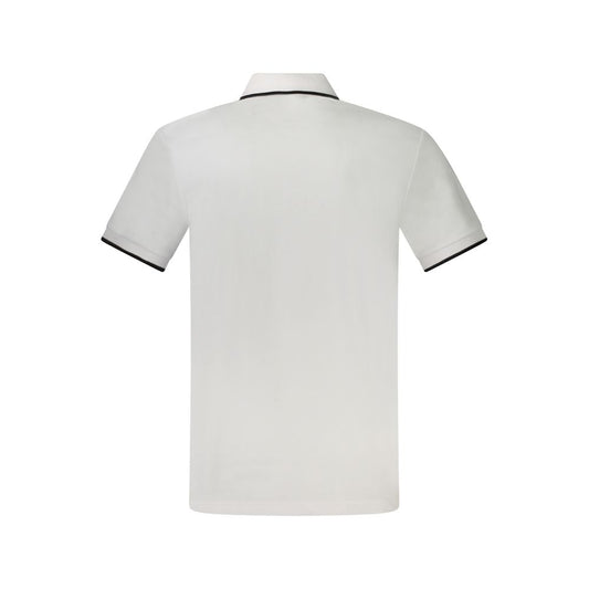 Hugo Boss White Cotton Men's Polo Shirt
