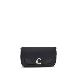 Coccinelle Black Calf Leather Bos Taurus Shoulder Bag