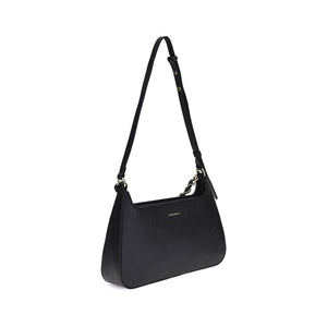 Coccinelle Black Calf Leather Bos Taurus Shoulder Bag