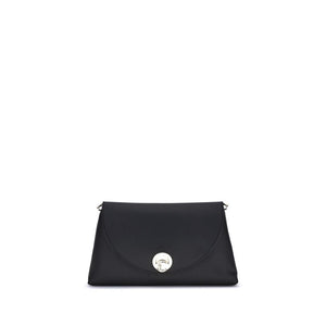 Coccinelle Black Calf Leather Bos Taurus Shoulder Bag