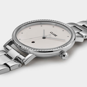 Cluse Silver Stainless Steel Bracelet Watch