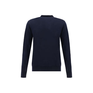 Golden Goose Blue Fleece Wool Shirt