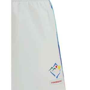 Casablanca Multicolor Nylon Bermuda Shorts