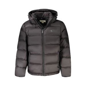 Calvin Klein Black Polyamide Men Jacket