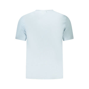 Calvin Klein Blue Cotton Men T-Shirt