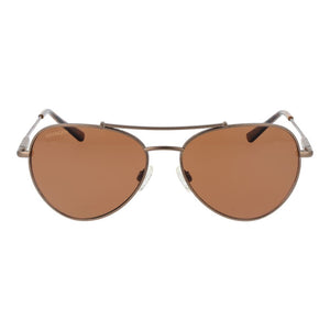 Serengeti Brown Metal Sunglasses