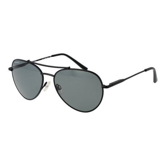 Serengeti Black Metal Sunglasses