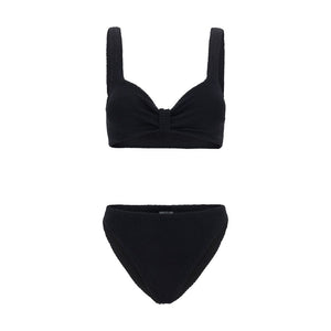 Hunza G Black Polyamide Bikini