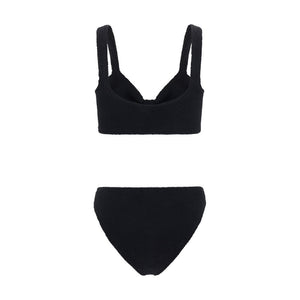 Hunza G Black Polyamide Bikini