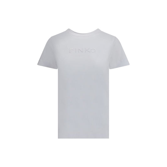 PINKO White Cotton T-Shirt