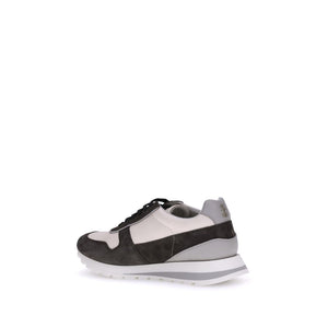 Brunello Cucinelli Multicolor Calf Leather Bos Taurus Platform Sneakers