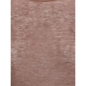 PINKO Brown Wool Sweatshirt