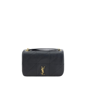 Saint Laurent Black Lamb Ovis Aries Aries Shoulder Bag