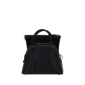 Margiela Black Calf Leather Bos Taurus Handbag
