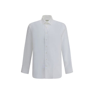 Etro White Cotton Dress Shirt