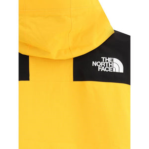 The North Face Yellow Polyamide Shell Jacket
