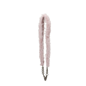 Miu Miu Pink Fur Shoulder Bag