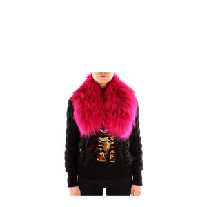 Mr. Mrs. Shirt Pink Fur Foulard