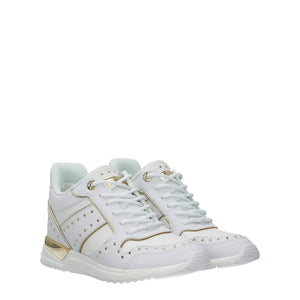 Guess White Polyethylene Sneakers