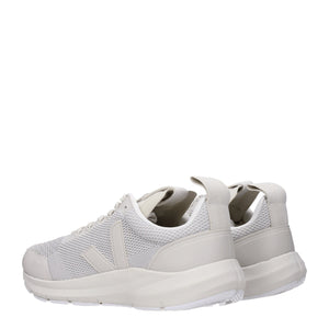 Veja Gray Fabric Athletic Sneakers